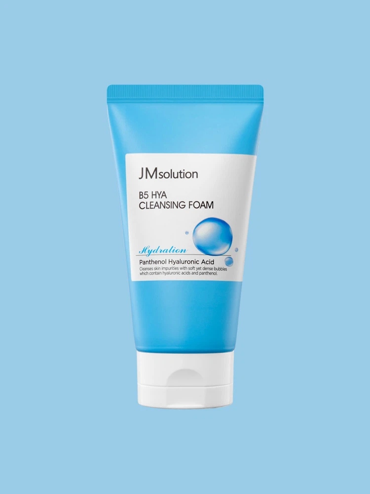 JMSOLUTION B5 HYA Moisturizing Cleansing Foam 150 ml image 2