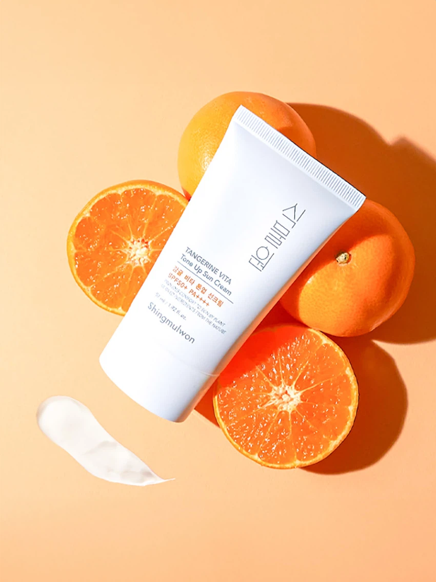 Botanical Garden Tangerine Vita Tone-Up Sunscreen