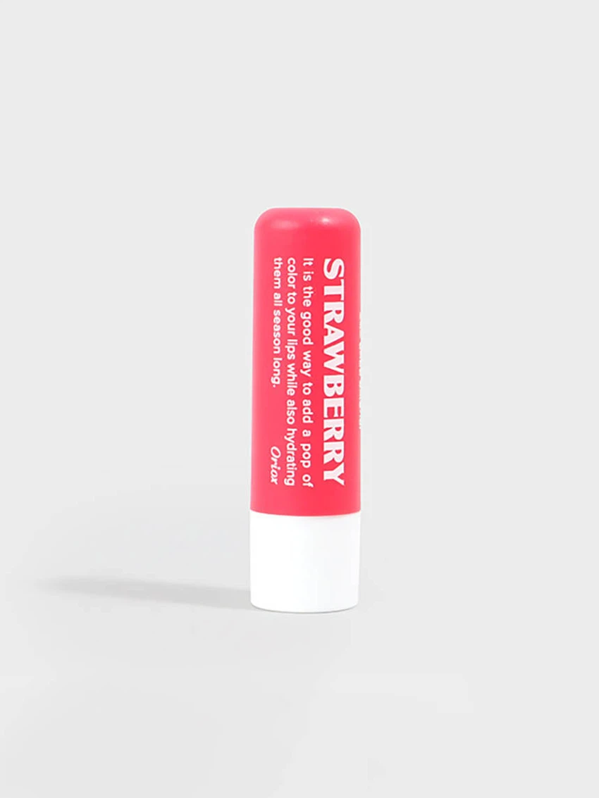 Orix Color Lip Balm 4.8 g Strawberry Pink