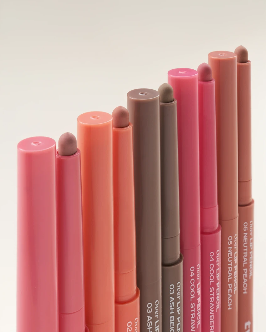 Twinkle Pop Over Lip Pencil Cool Pink by CLIO image 4