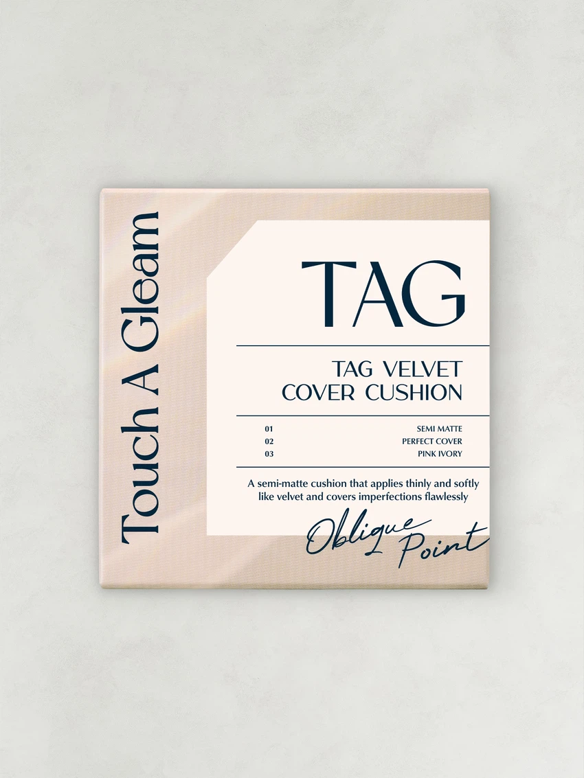 TAG Velvet Cover Cushion 15 g Pale Light image 2