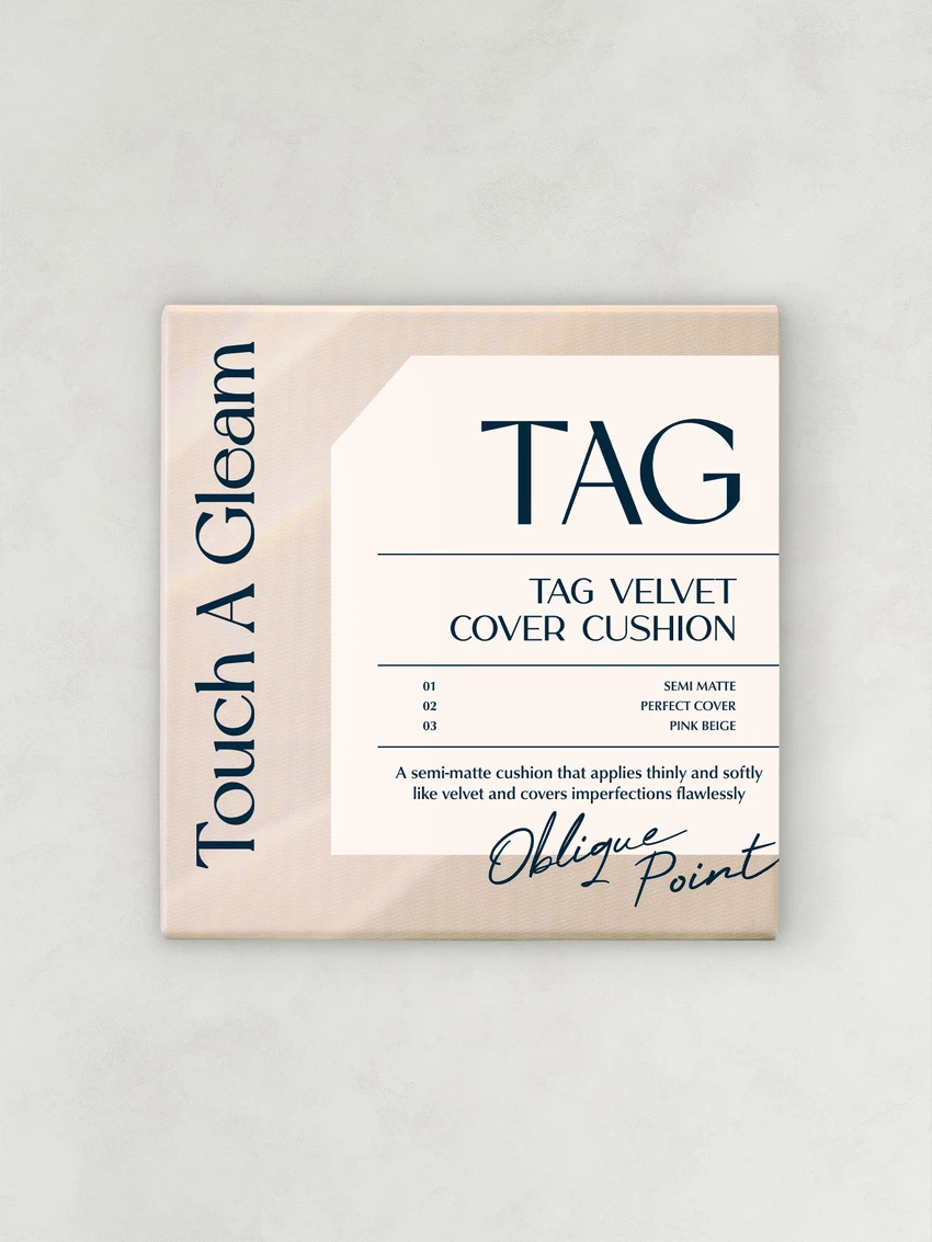 TAG Velvet Cover Cushion 15 g Nude Light image 2