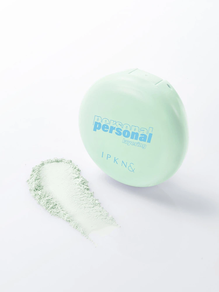 IPKN [Green] Personal Tone Correcting Blur Pact 5.5 g image 2