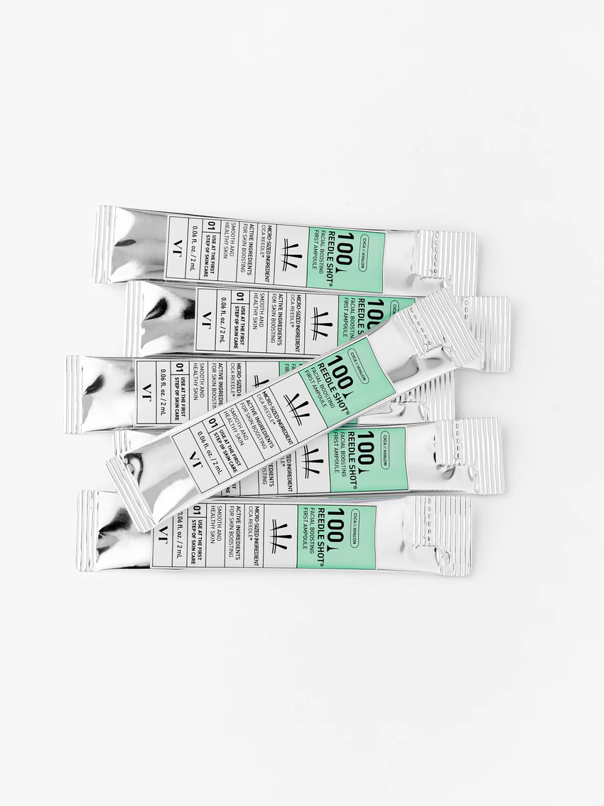 VT [Skin Texture Care] Reedle Shot 100 Facial Boosting First Ampoule 2 ml x 6 pcs image 3