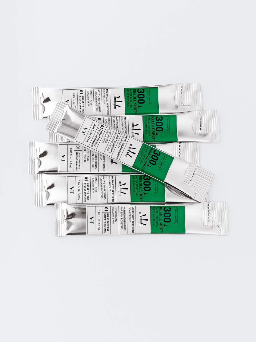 VT [Skin Texture Care] Reedle Shot 300 Facial Boosting First Ampoule 2 ml x 6 pcs image 3