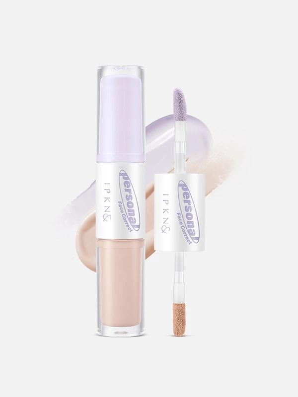 IPKN [Lavender] Personal Tone Correcting Concealer Duo