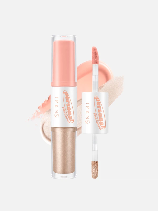 IPKN [Warm Lighter] Personal Tone Cheek Lighter Duo