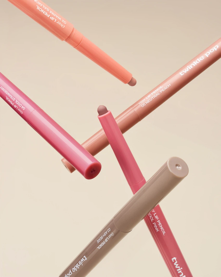Twinkle Pop Over Lip Pencil Cool Berry by CLIO image 3