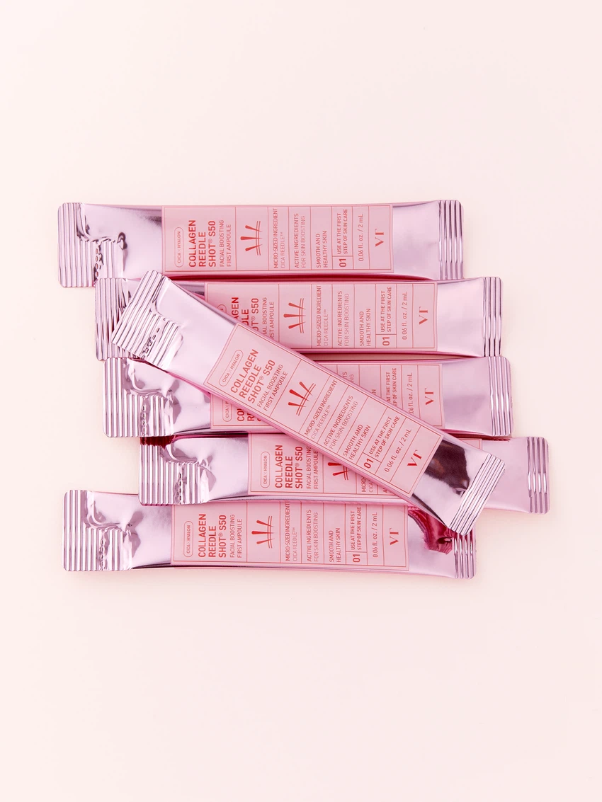 VT Collagen Reedle Shot S50 Facial Boosting First Ampoule 2 ml x 6 pcs image 2