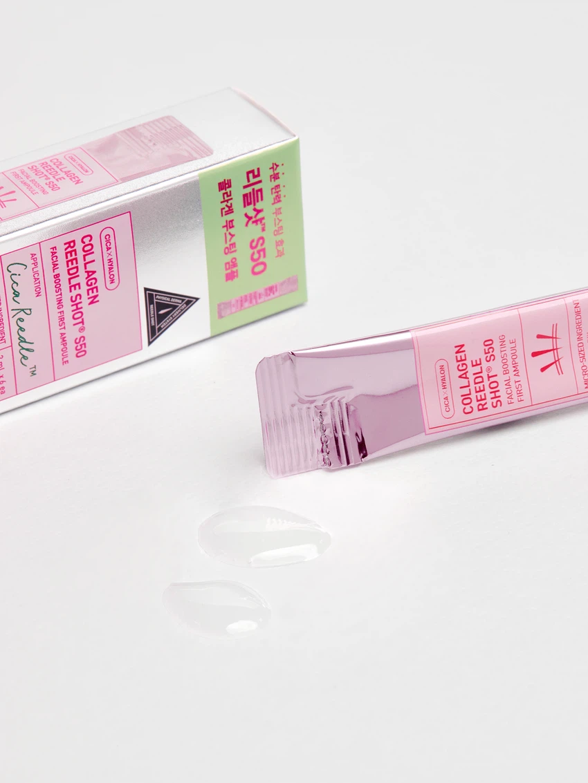 VT Collagen Reedle Shot S50 Facial Boosting First Ampoule 2 ml x 6 pcs image 3