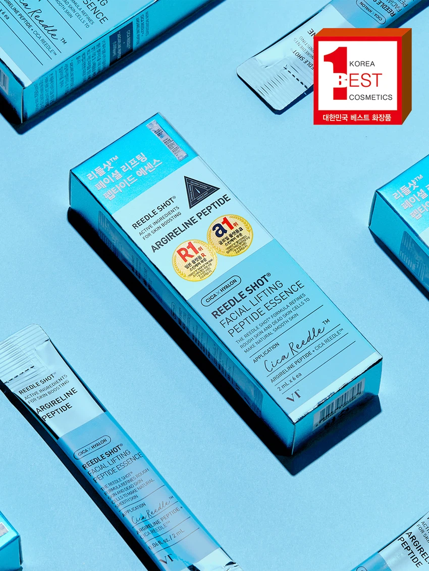 VT Reedle Shot Facial Lifting Peptide Essence 2 ml x 6 pcs