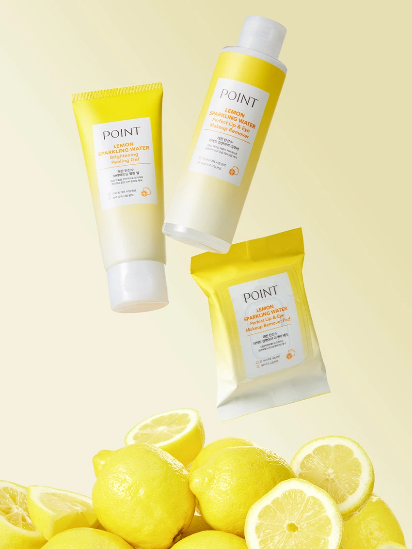 POINT Lemon Sparkling Water Brightening Peeling Gel 100 ml image 2