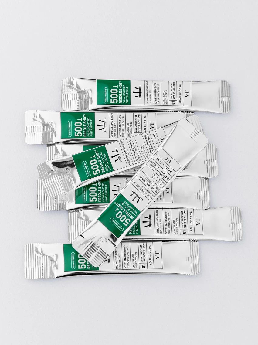 VT Reedle Shot 500 Facial Boosting First Ampoule 2 ml x 8 pcs image 3
