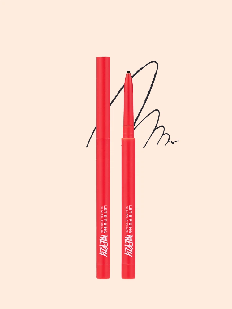 MERZY Let's Fixing Slim Gel Eye Liner Black