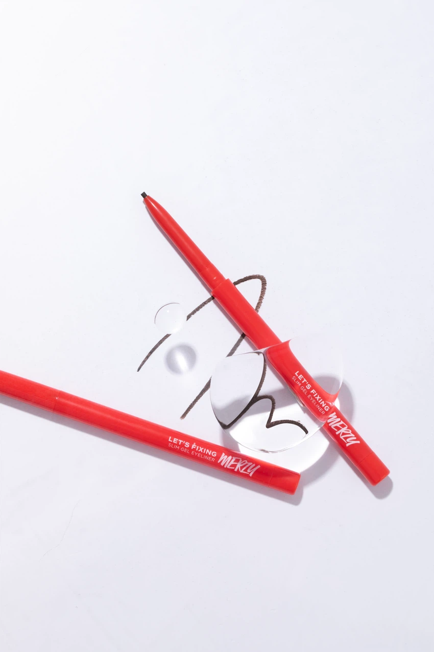 MERZY Let's Fixing Slim Gel Eye Liner Bronze Opal image 5