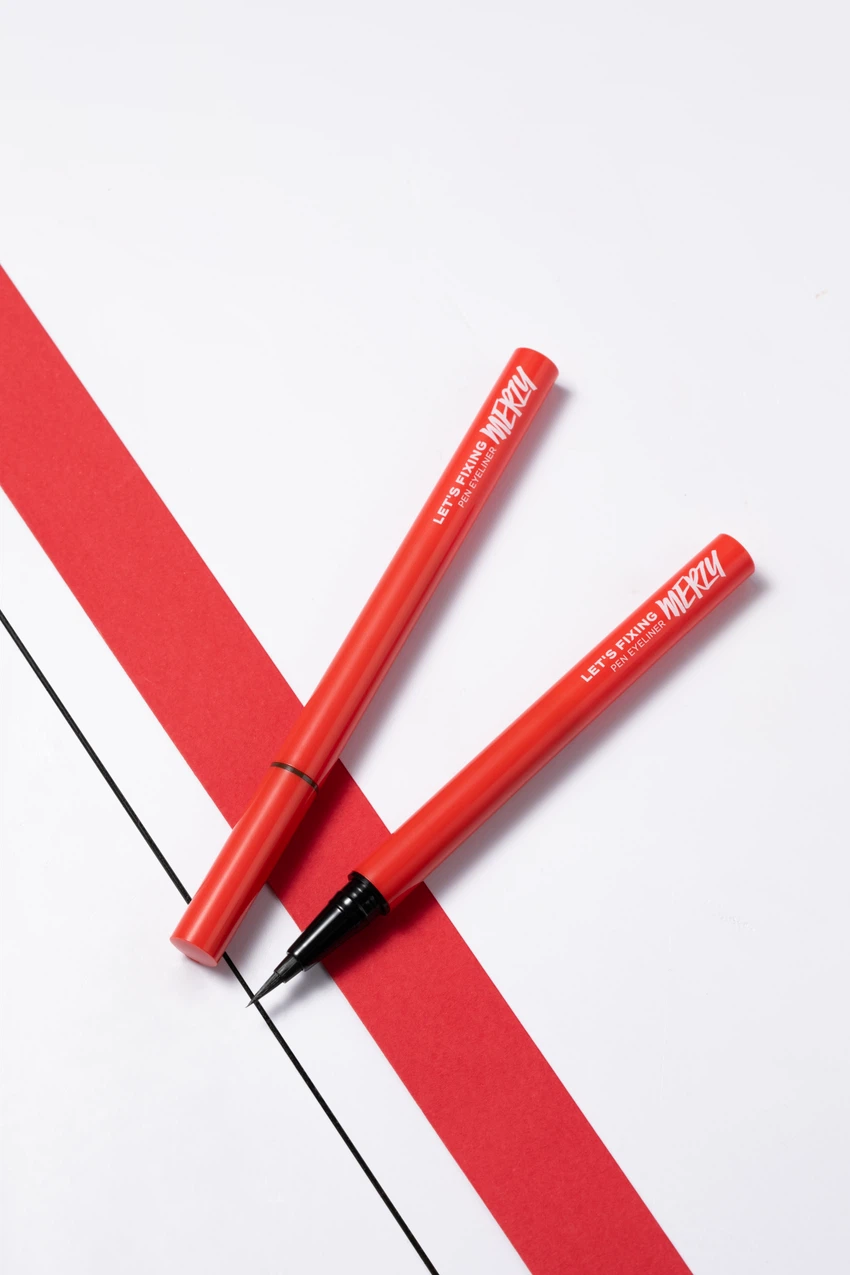MERZY Let's Fixing Pen Eye Liner Oreo image 2