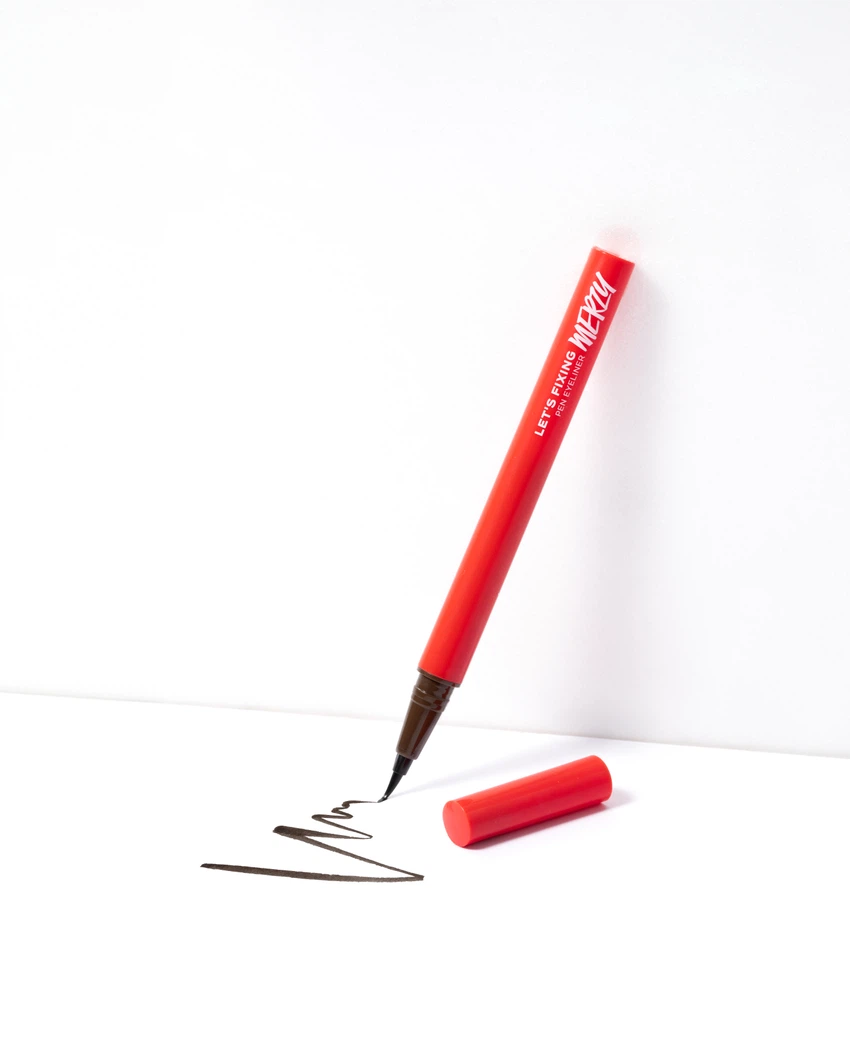 MERZY Let's Fixing Pen Eye Liner Oreo image 3