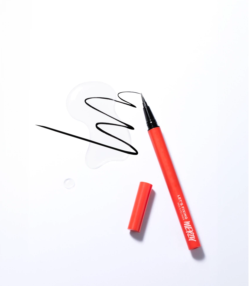 MERZY Let's Fixing Pen Eye Liner Oreo image 5