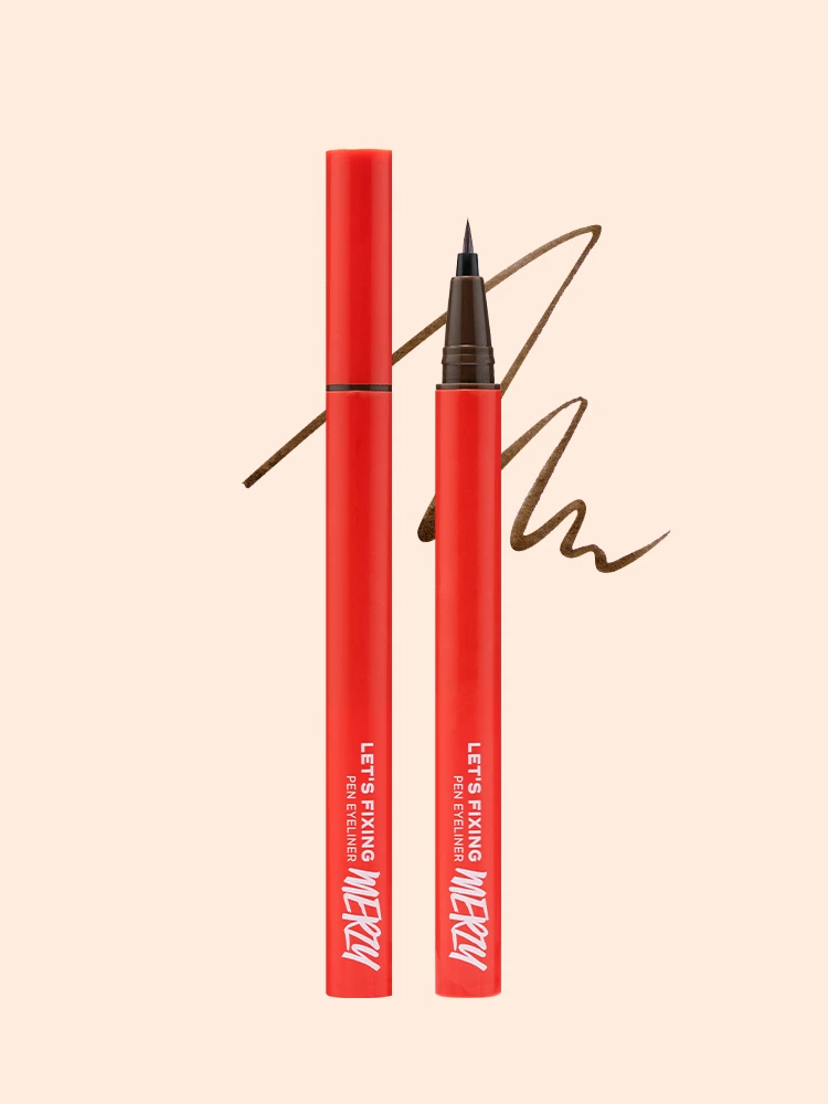MERZY Let's Fixing Pen Eye Liner Brownie