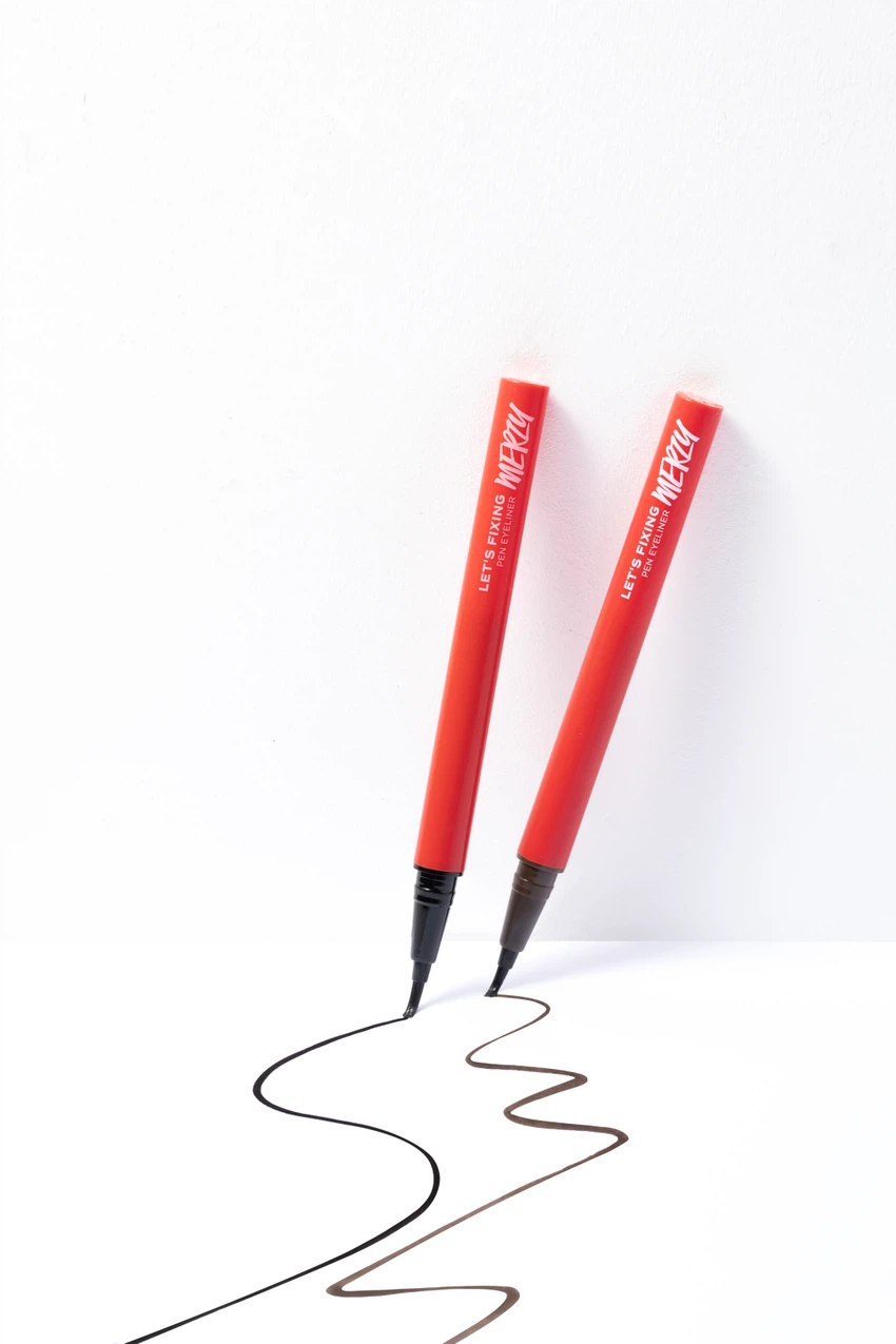 MERZY Let's Fixing Pen Eye Liner Brownie image 6