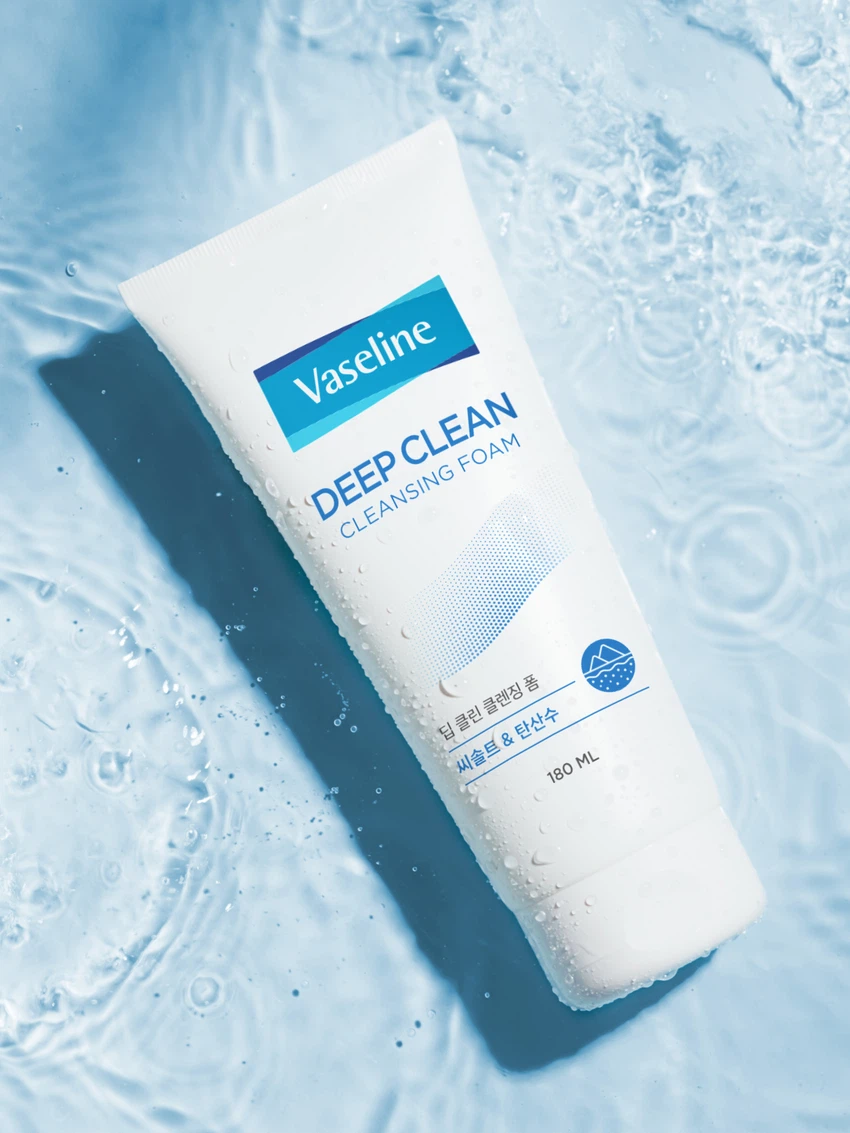 Vaseline Deep Clean Cleansing Foam 180 ml