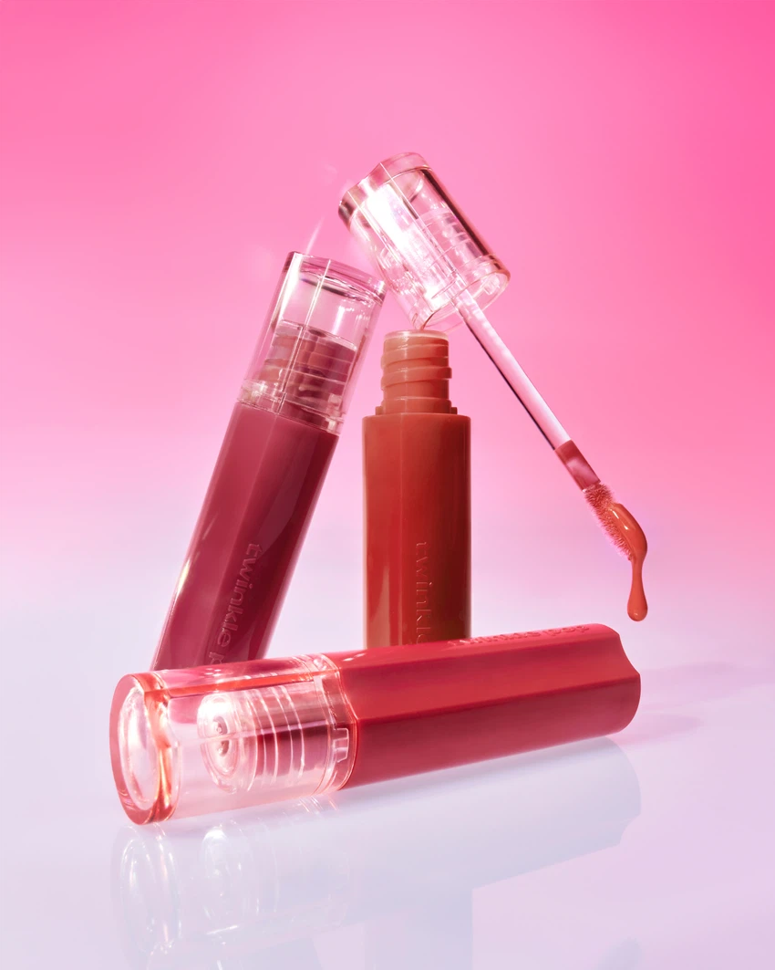 Twinkle Pop Tangle Color Gloss (03 Grapefruit Bebe) by CLIO image 4