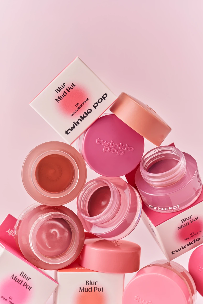 Twinkle Pop Blur Mud Pot (01 Pink) by CLIO image 4