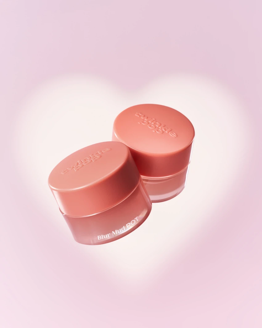 Twinkle Pop Blur Mud Pot (02 Peach) by CLIO