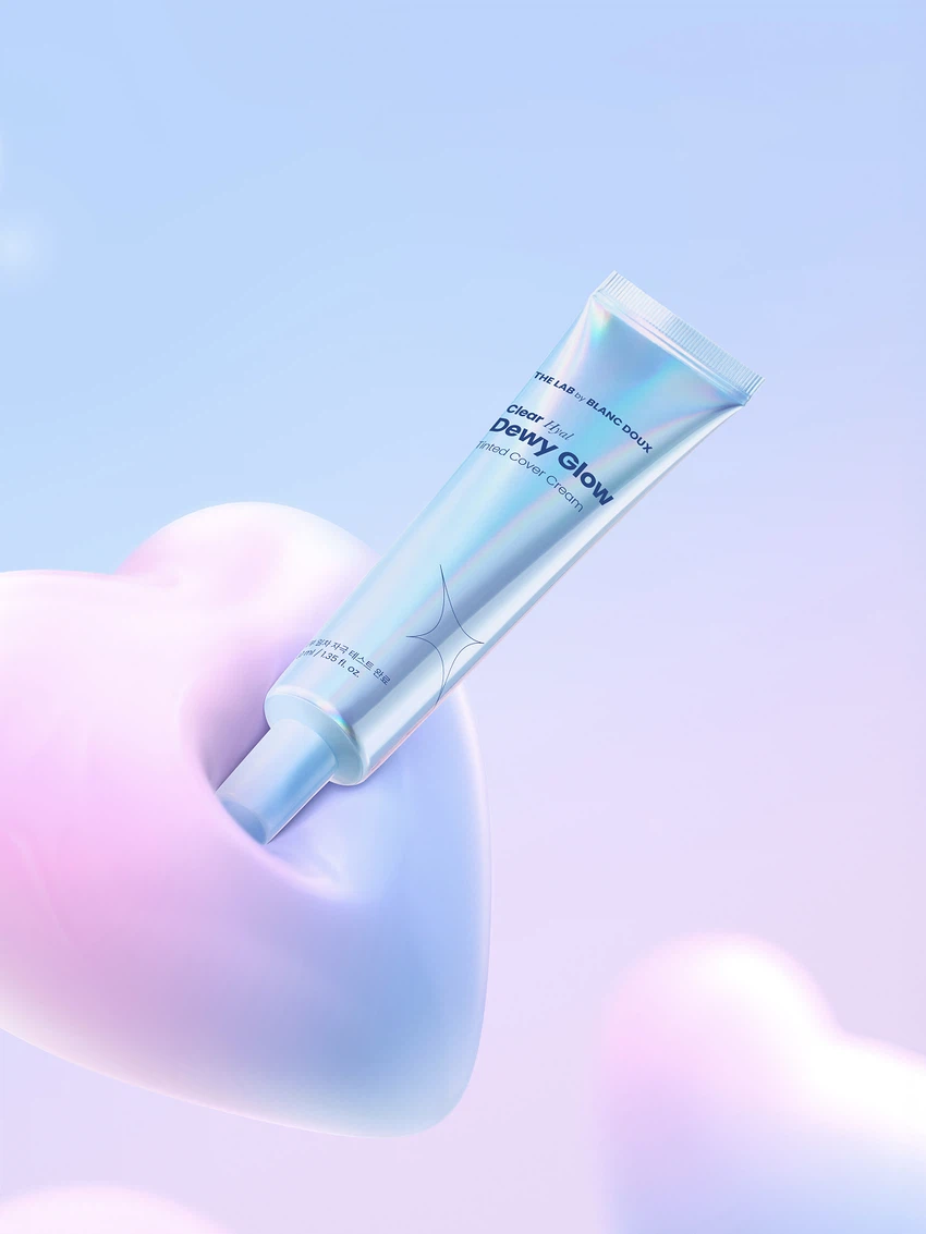 THE LAB by BLANC DOUX Clear Hyal Dewy Glow Tinted Cover Cream 40 ml image 2