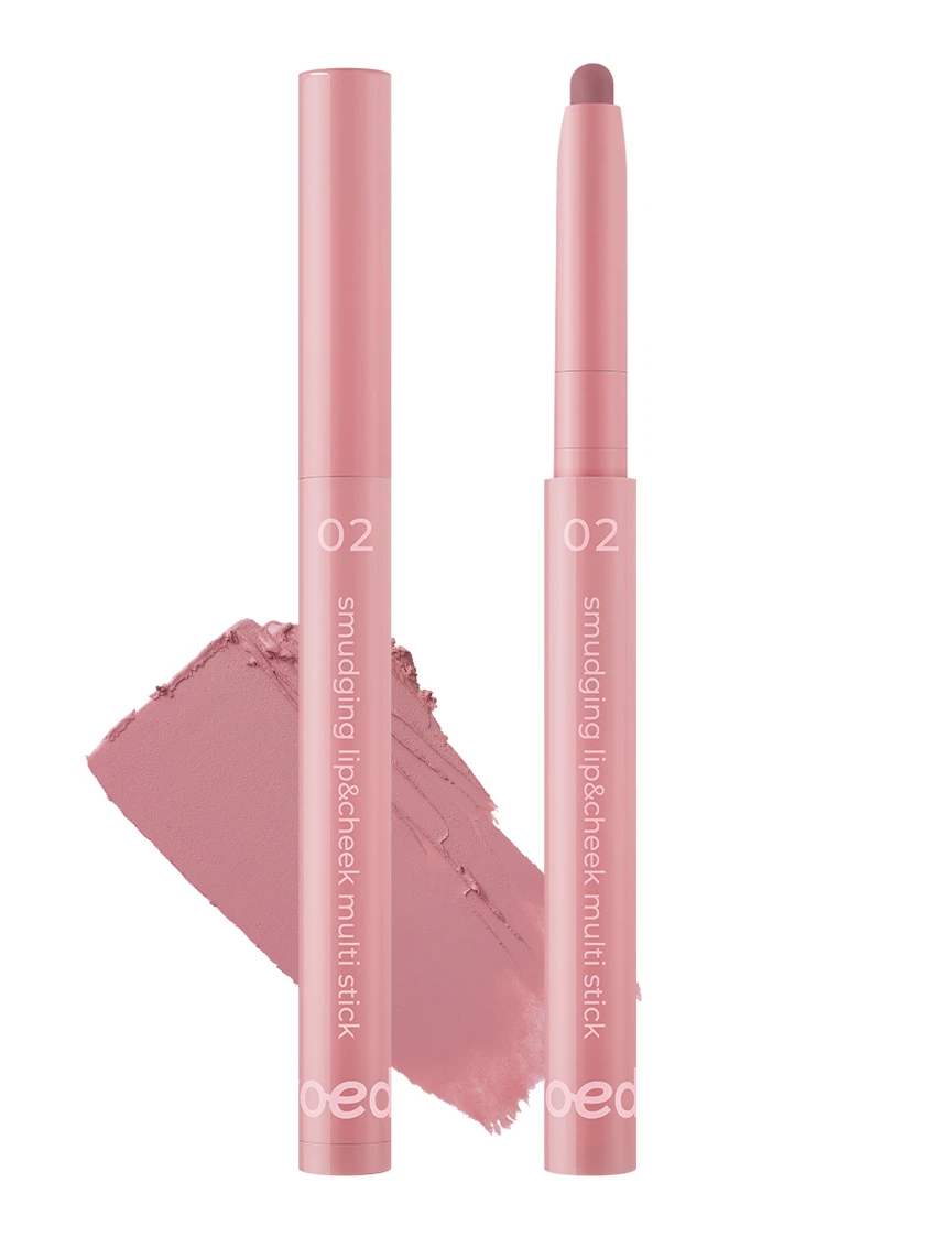 twoedit by LUNA Smudging Lip Multi Stick (02 Soft Pink)
