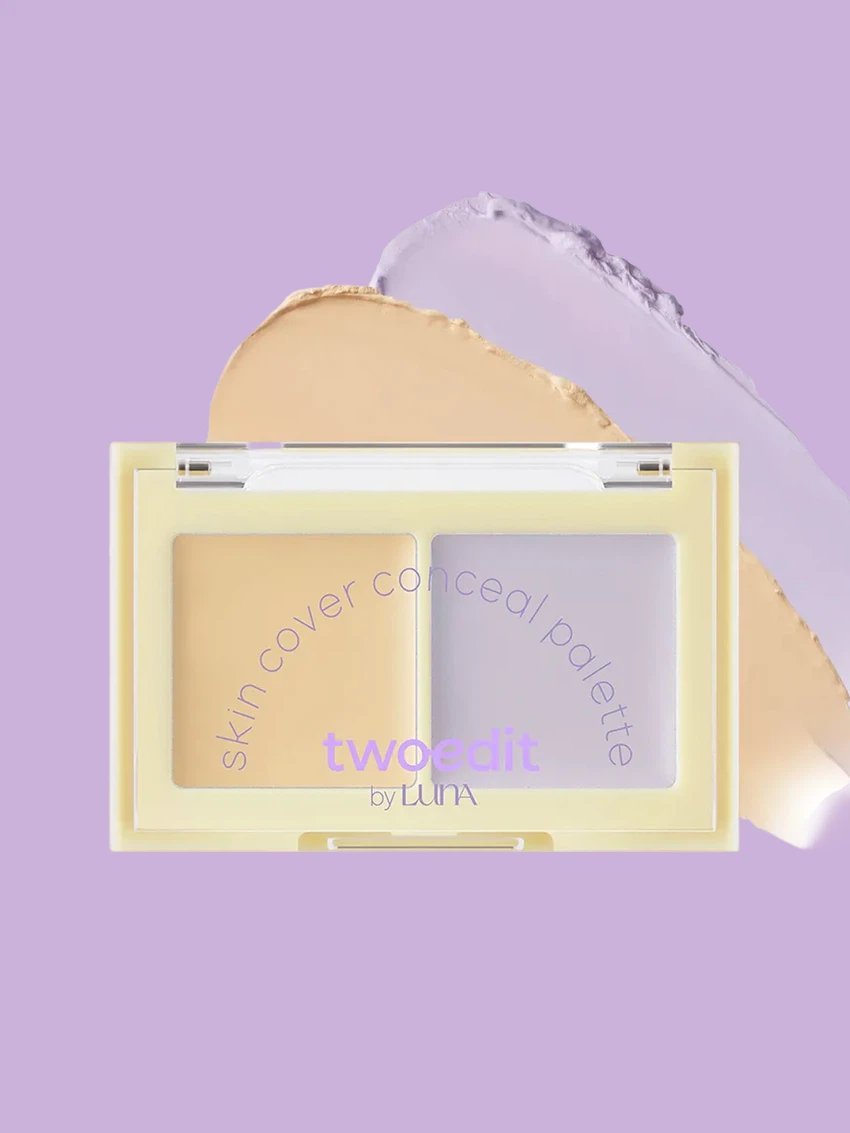 twoedit by LUNA Skin Cover Conceal Palette (02 Tone Correcting Light)