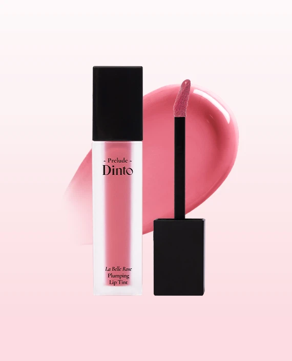 PRELUDE Dinto [21 Evening Rose] La Belle Rose Plumping Lip Tint