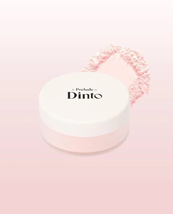 PRELUDE Dinto [02 Peach Fairy] Fairy Dust Loose Powder 5 g
