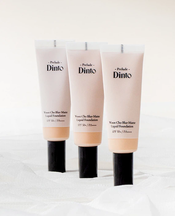 PRELUDE Dinto [93 Calm Cloud Herb] Cloud Herb Blur Matte Liquid Foundation 25 ml image 2