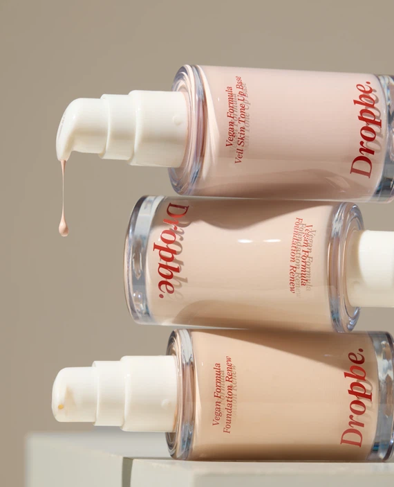 Drop Be Colors [01 Light Beige] Coverpick Foundation Renew 35 g image 4