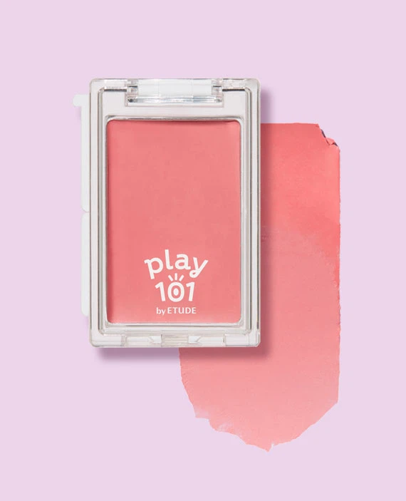 Play 101 by ETUDE [02 Iced Berry Sherbet] Multi Blending Piece Cream Blusher