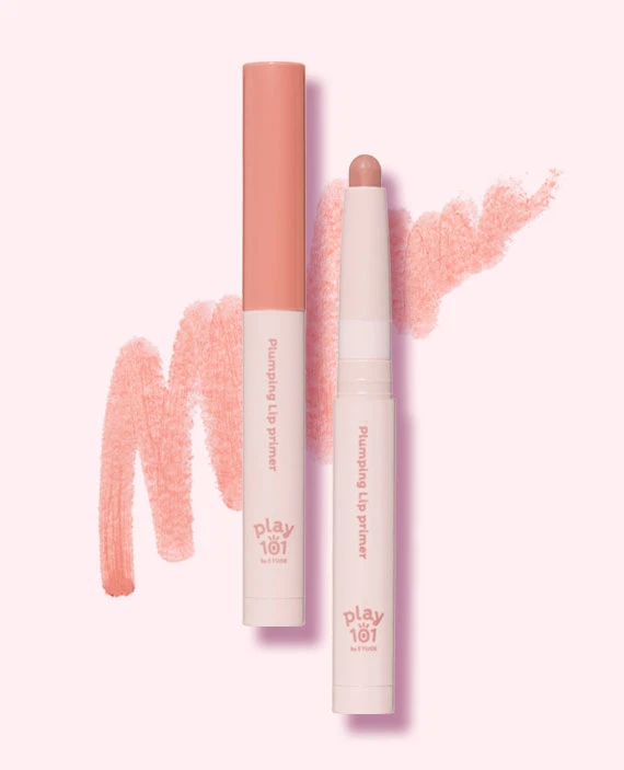 Play 101 by ETUDE [02 Peach Beige] Plum Lip Primer