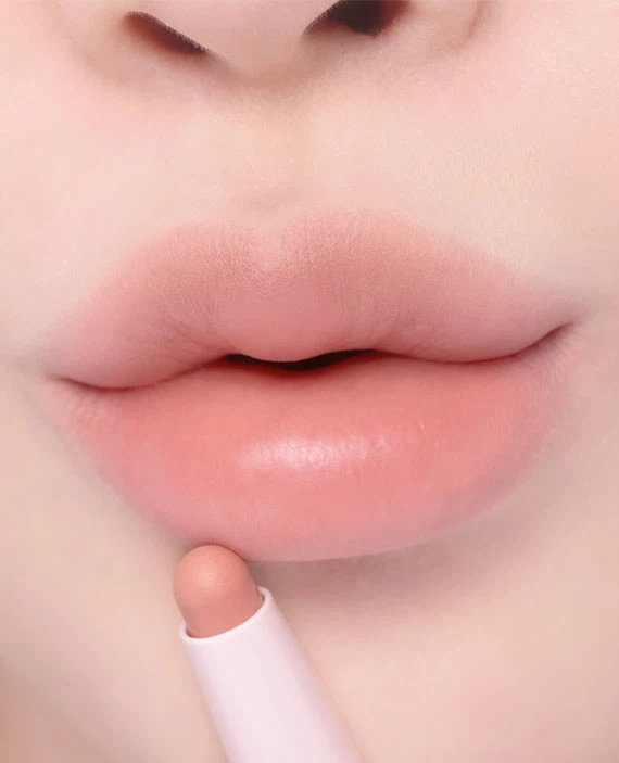 Play 101 by ETUDE [02 Peach Beige] Plum Lip Primer image 2