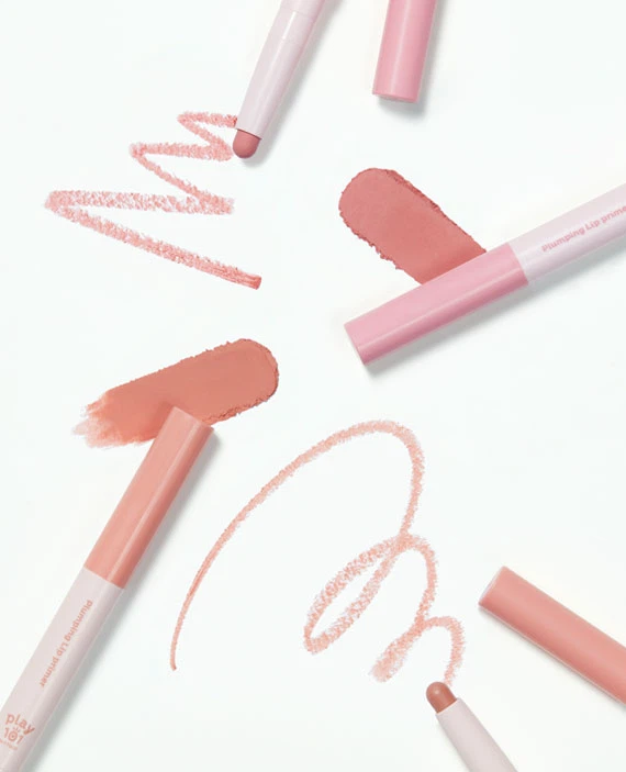 Play 101 by ETUDE [02 Peach Beige] Plum Lip Primer image 4