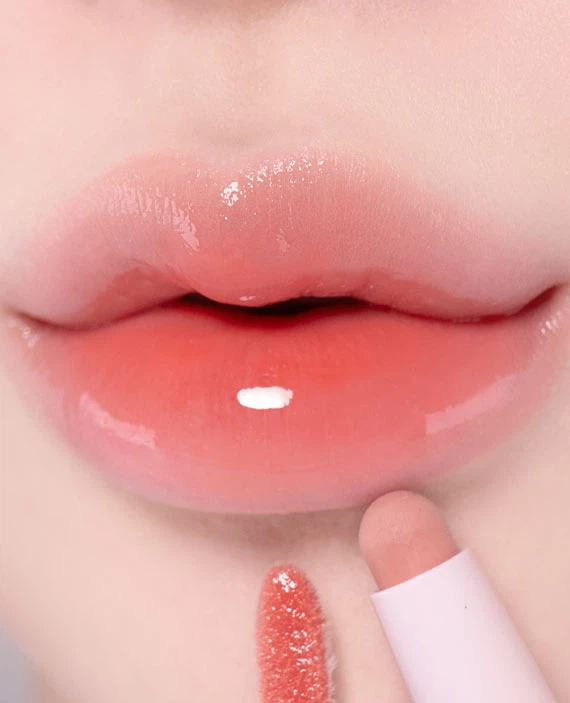 Play 101 by ETUDE [01 Dewy Peach] Coloring Gloss image 2
