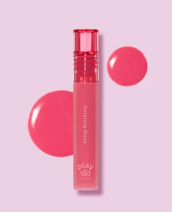 Play 101 by ETUDE [02 Chewy Pink] Coloring Gloss