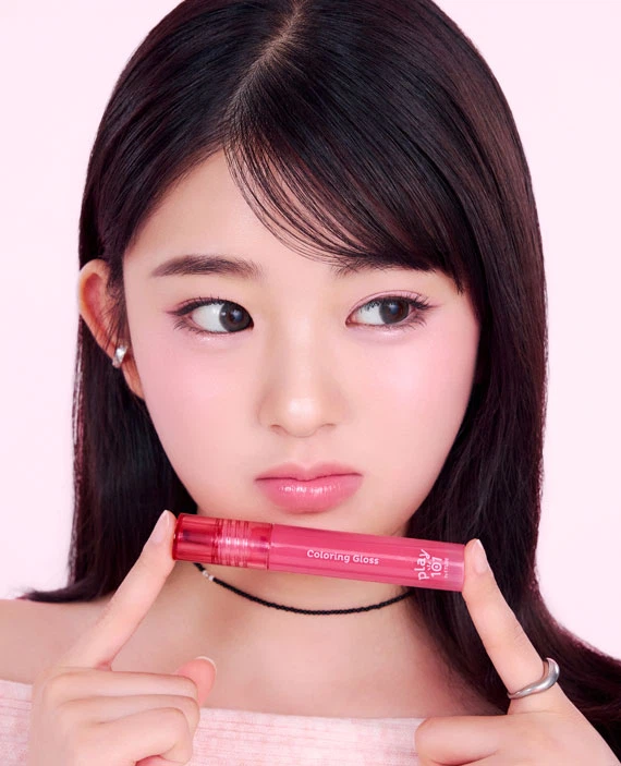 Play 101 by ETUDE [02 Chewy Pink] Coloring Gloss image 3