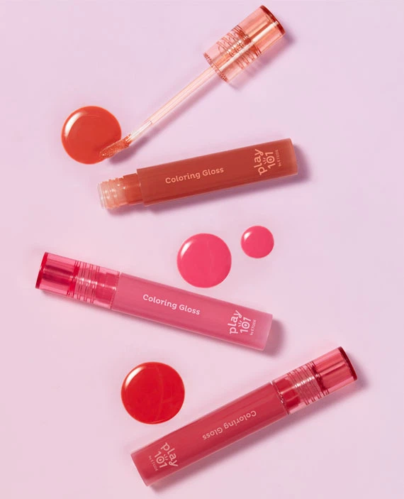 Play 101 by ETUDE [02 Chewy Pink] Coloring Gloss image 5