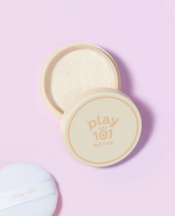 Play 101 by ETUDE [01 Light Beige] Finish Loose Powder 5 g