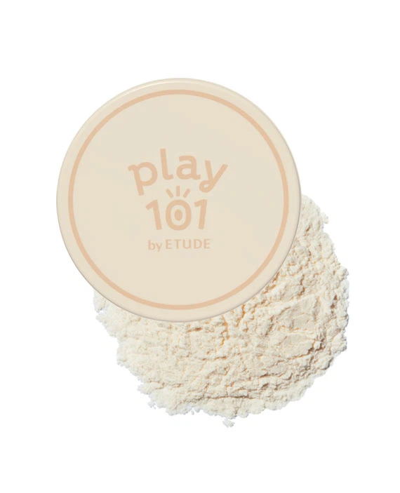 Play 101 by ETUDE [01 Light Beige] Finish Loose Powder 5 g image 5