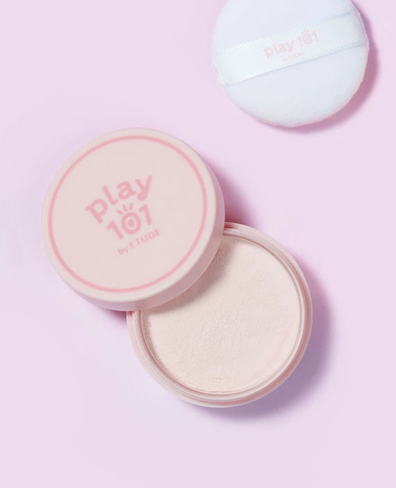 Play 101 by ETUDE [02 Light Pink] Finish Loose Powder 5 g