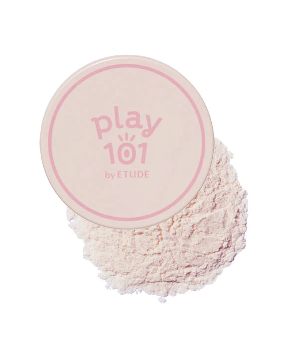 Play 101 by ETUDE [02 Light Pink] Finish Loose Powder 5 g image 5