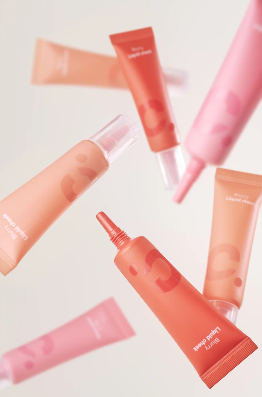 CODE GLOKOLOR [02 Rose Blush] Soft Blur Liquid Blusher image 4
