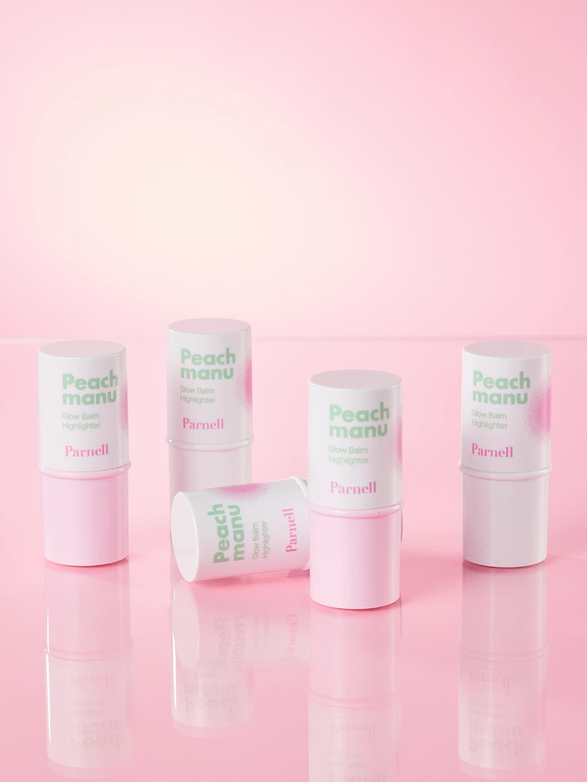 Parnell [01 Clear] Peach Manu Glow Balm Highlighter image 2