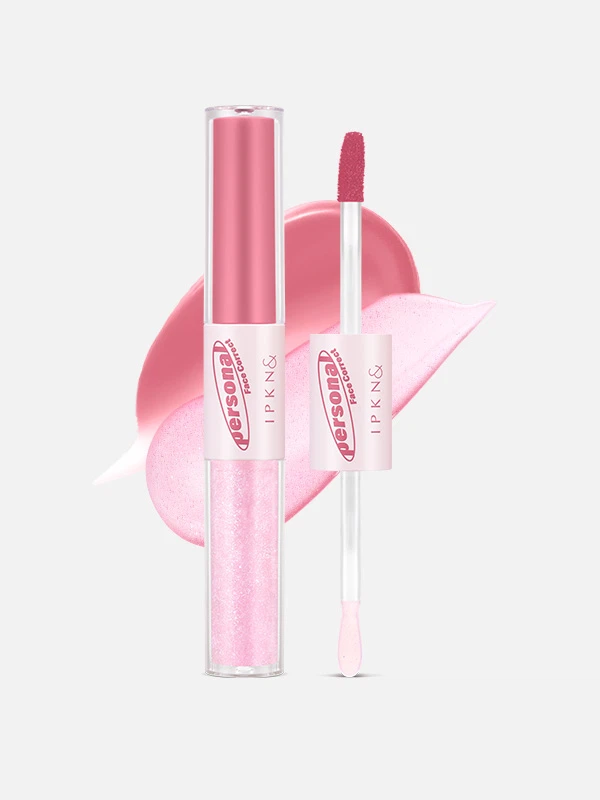 IPKN [Hug Pink] Personal Tone Tinted Gloss Duo